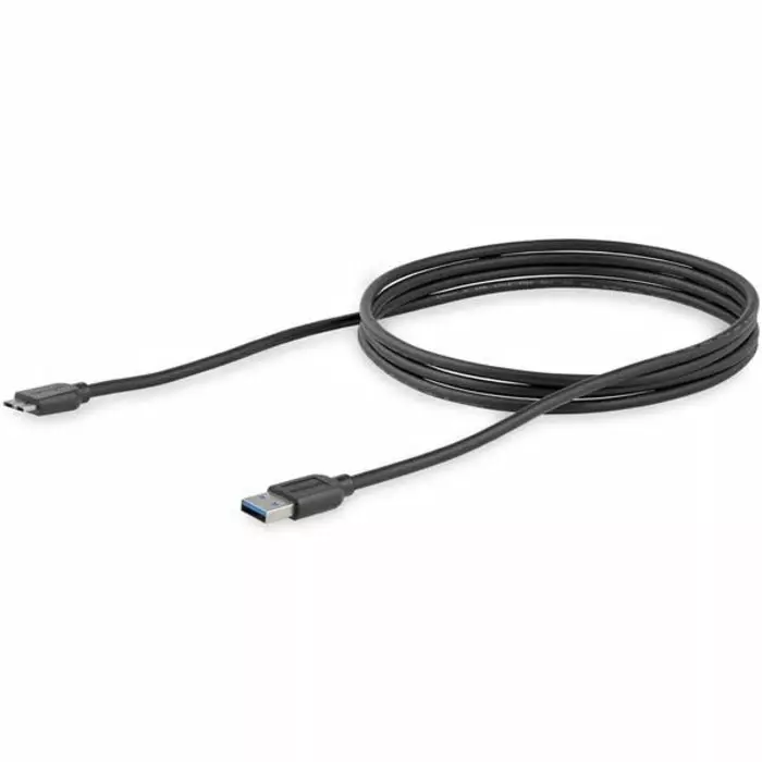 StarTech.com Male USB A to Male Micro USB B Cable 5 Gbps USB 3.0 2m, USB3AUB2MS