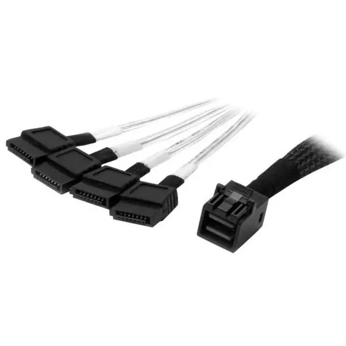 StarTech.com Male Internal Mini-SAS HD to Male SATA Data Cable, 1 m, SAS43SAT1M