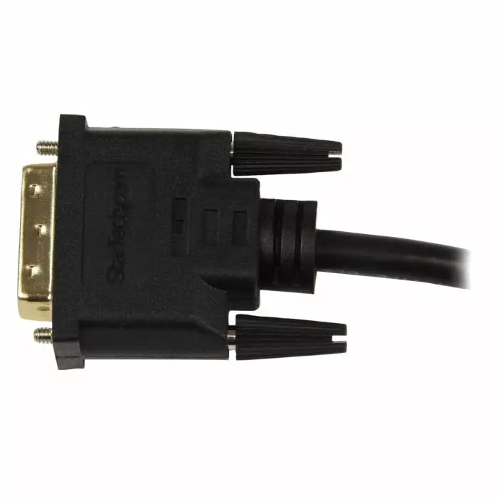 StarTech.com Female HDMI to Male DVI-D Dual Link Cable High Speed 20 cm 1920x1200p, HDDVIFM8IN