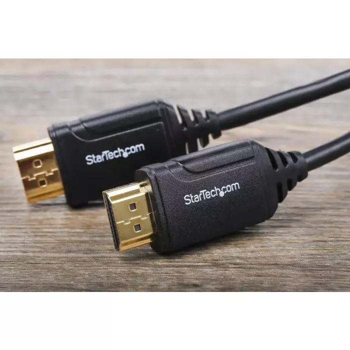 StarTech.com Male HDMI to Male HDMI Cable Premium High Speed 4K @ 60Hz 0.5 m, HDMM50CMP