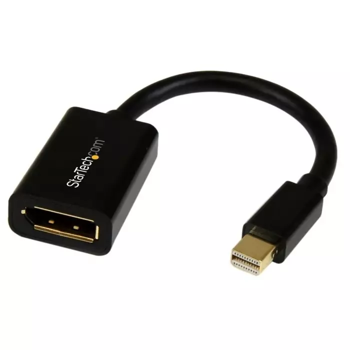 StarTech.com Male Mini DisplayPort to Female DisplayPort Cable PVC 4K @ 60 Hz 3m, MDP2DPMF6IN