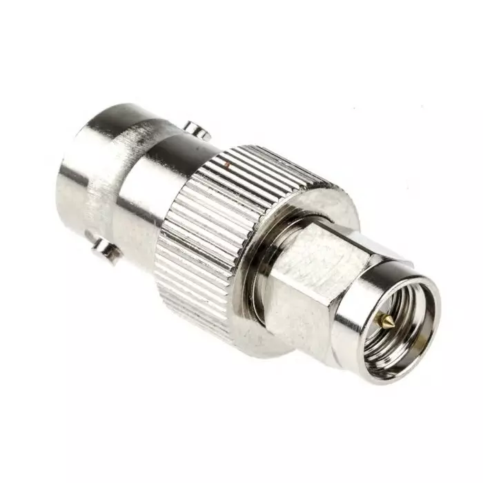 Telegartner Straight 50 Ω RF Adapter BNC Socket to SMA Plug, J01008A0025