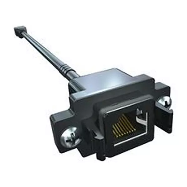 SAMTEC Enet Cable, Rj45 Jack-Plug, Cat5E, 250 mm, RPCE-01-E-00.25-D-C5E