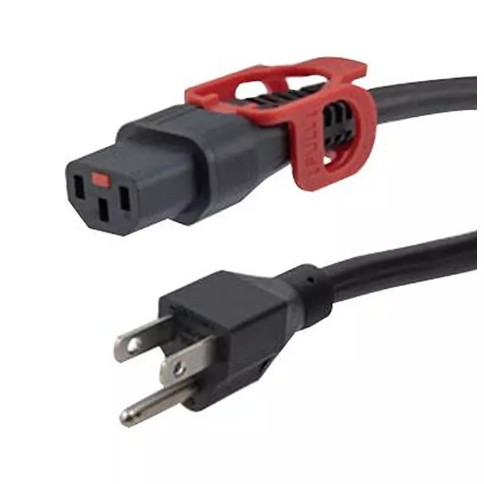 L-COM Power Cord, Ne mA5-15P-Iec C13, 3 , 15A, C13LPN515P-15-3F