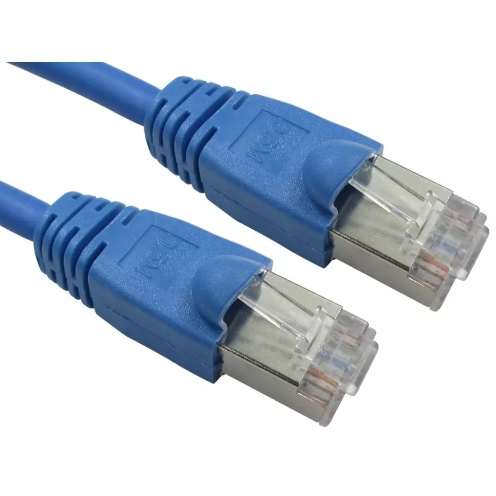 RS PRO Ethernet Cable Low Smoke Zero Halogen 10 m Length Blue, 2863251