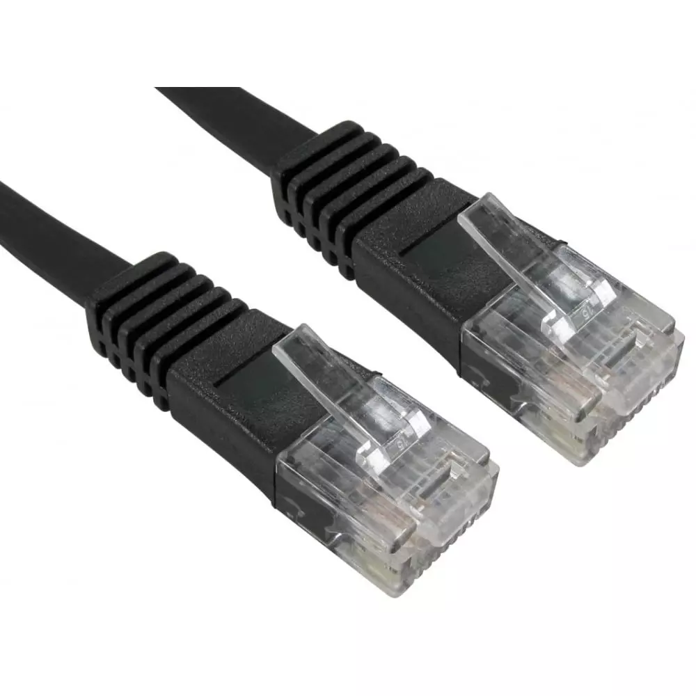 RS PRO Ethernet Cable Polyvinyl Chloride 15 m Length Black, 2863527
