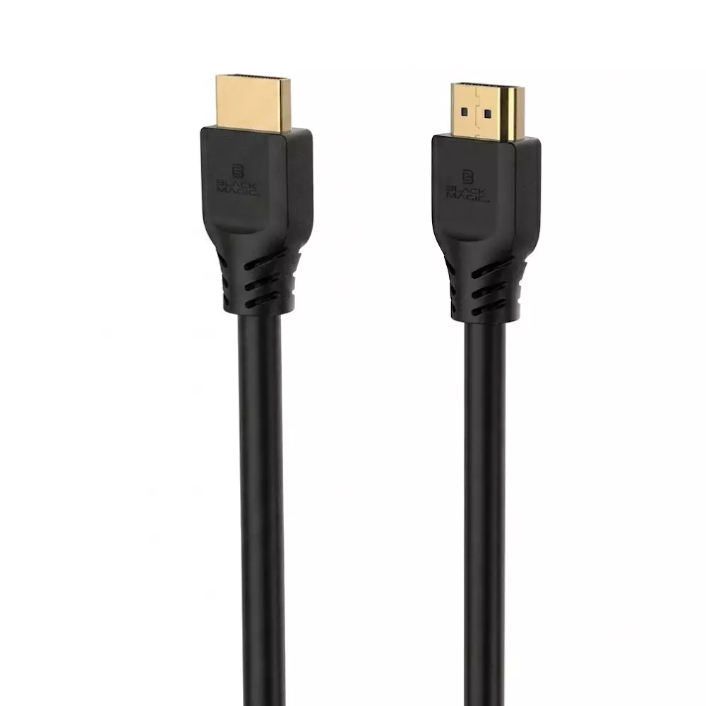 Black Magik HDMI Cable Copper HDMI 2.0 Version 4k@60Hz/2k@120Hz Refresh Rate 20 m (65 ft) Length, BM-HD4K200