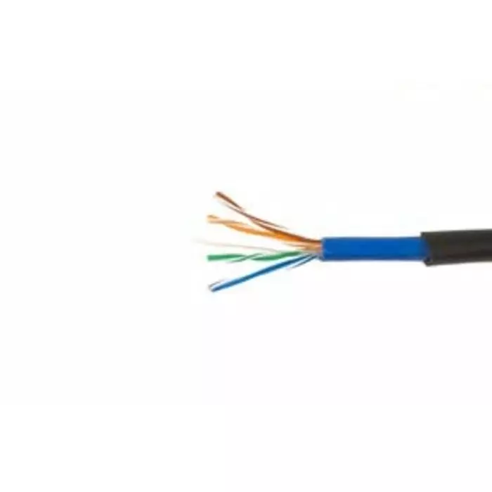 Alpha Wire Flexing Ethernet Unshielded 300 V AC 24 AWG Black 152 m Length, 74008 BK002