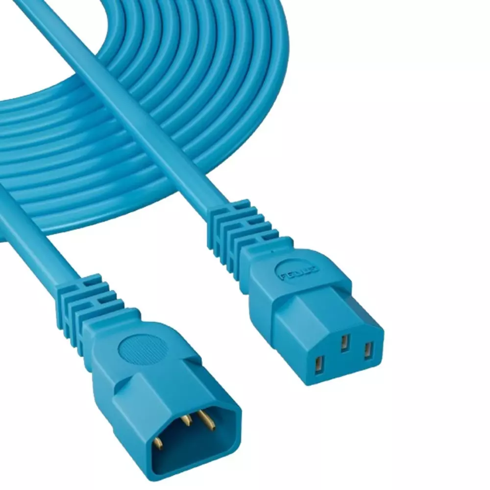 FEDUS Male to Female Power Extension Cord Cable 10 Amp 18 AWG