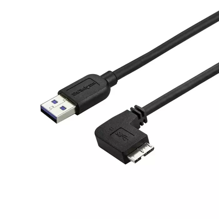 StarTech.com Male USB A to Male Micro USB B Cable 5 Gbps USB 3.0 1m, USB3AU1MRS