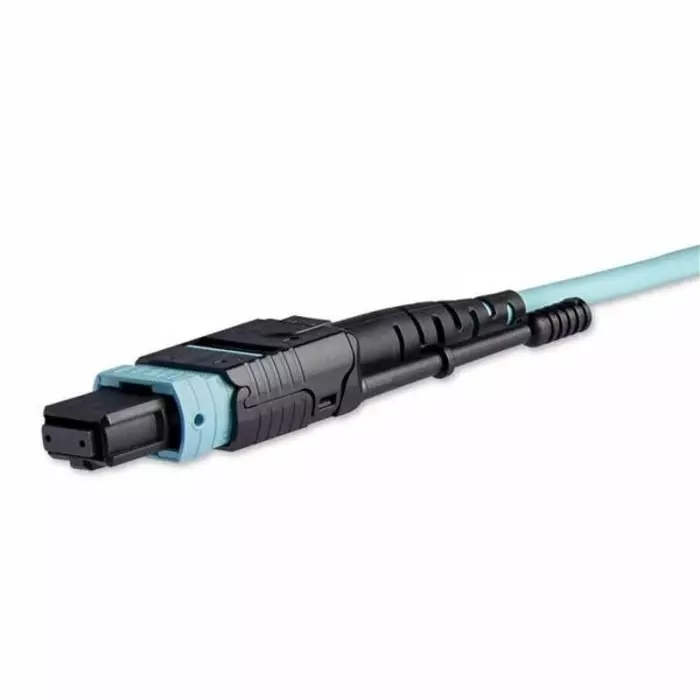 StarTech.com MPO to LC Multi Mode OM3 Fibre Optic Cable 50/125 µm Aqua 10m, MPO8LCPL10M