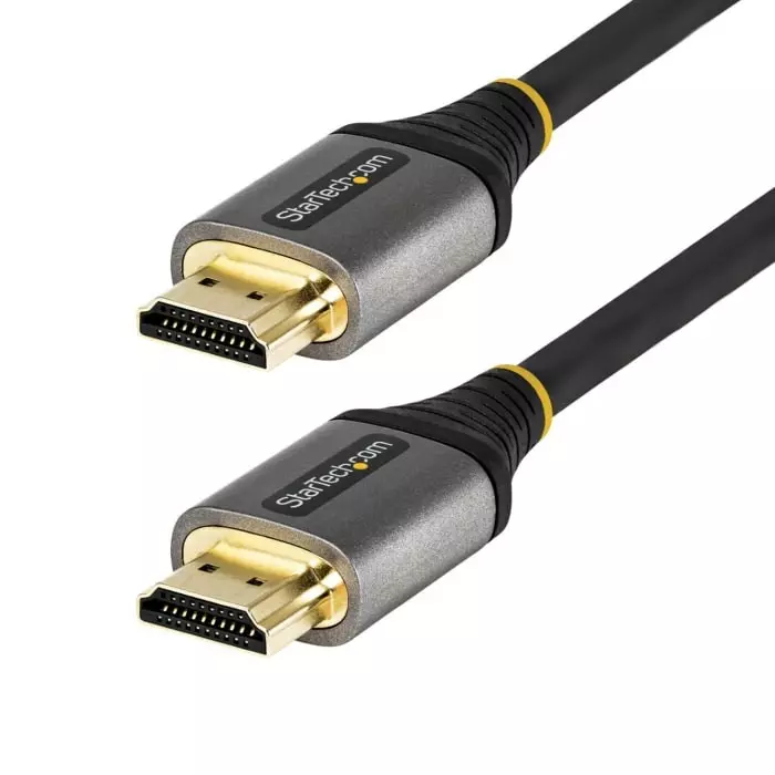 StarTech.com Male HDMI to Male HDMI Cable Ultra High Speed 8K @ 60Hz 50cm, HDMM21V50CM