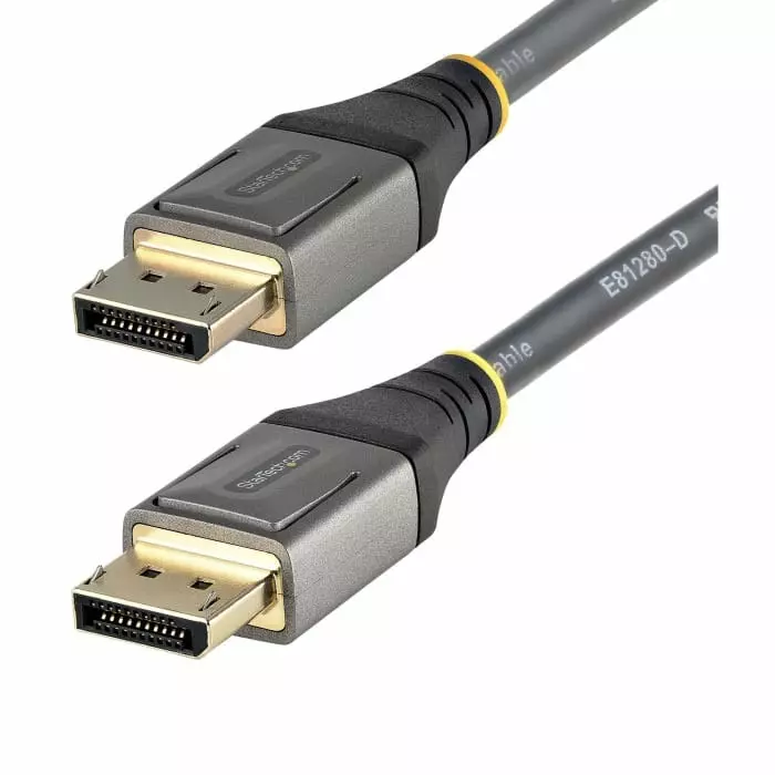 StarTech.com Male Display Port to Male DisplayPort Cable TPE 8K 60Hz, DP14VMM_M (Length: 1 - 5 m)