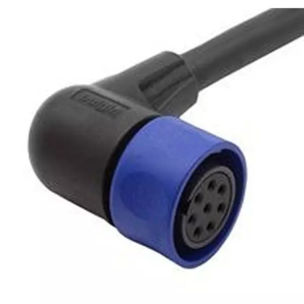 BULGIN LIMITED Cir Cable, 8P R/A Rcpt-Free End, 6.6Ft, PXP4002/002/08S.