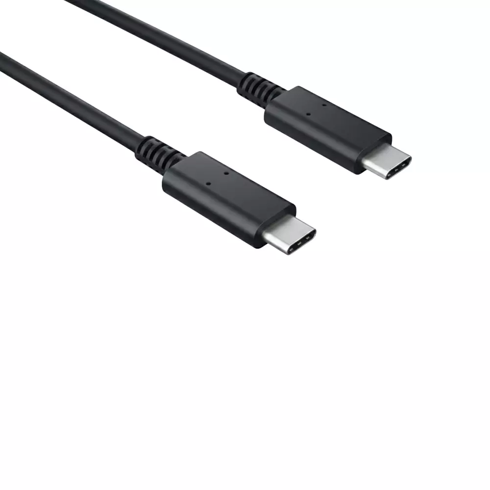 MakWorld USB Type-C Male to USB Type-C Male Cable 10 m Upto 10 Gbps Speed with 4K Video Support, Black