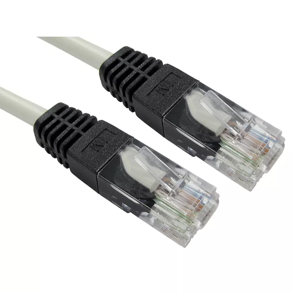 RS PRO Ethernet Cable Polyvinyl Chloride 15 m Length Grey, 2662705