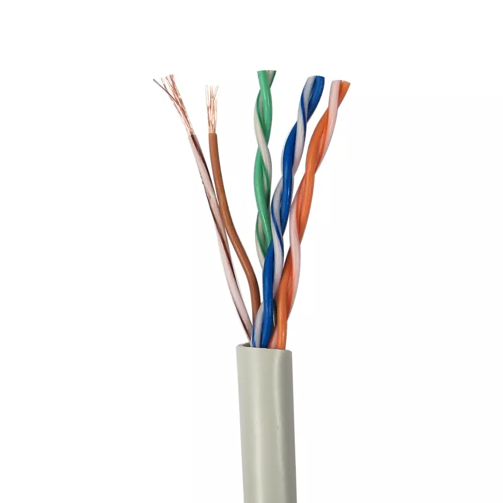 RS PRO Ethernet Cable Polyvinyl Chloride 305 m Length Grey, 199206