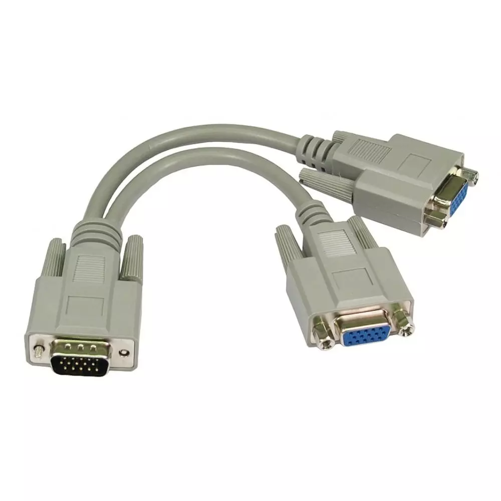 Buy RS PRO SVGA Cable SVGA Male to SVGA Female 1.8 m Beige Jacket ...