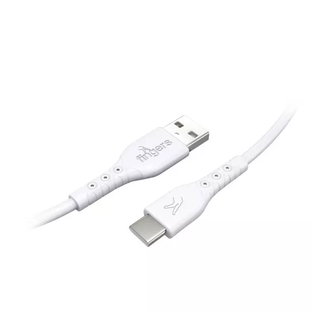 fingers-usb-a-to-usb-c-cable-1-m-cable-length-pvc-material-480-mbps-transfer-speed-white-color-fmc-typec-09