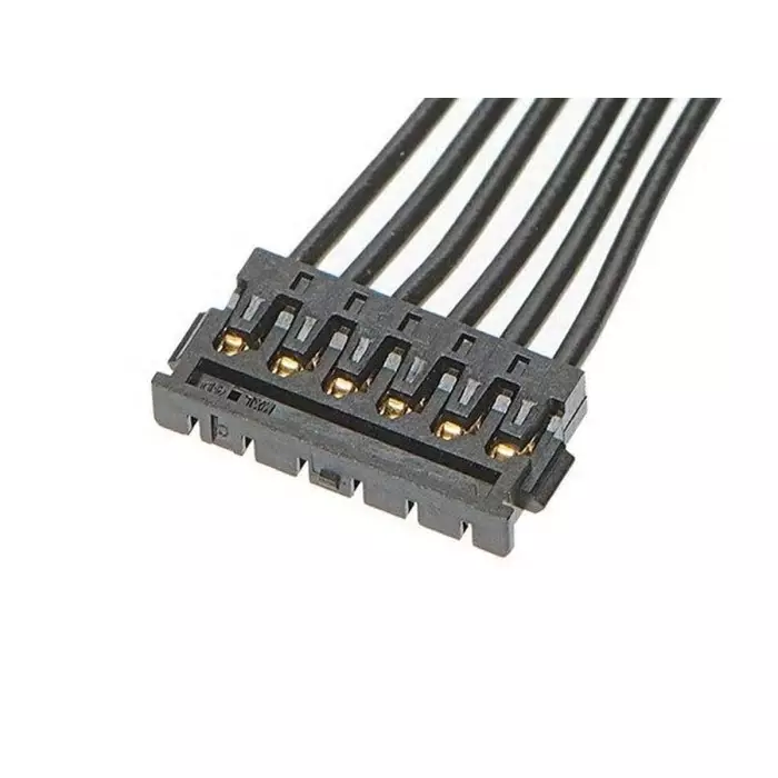 Molex 6 Way Female Pico-Ezmate Wire Board Cable 450 mm, 36920-0605 (Pack of 50)