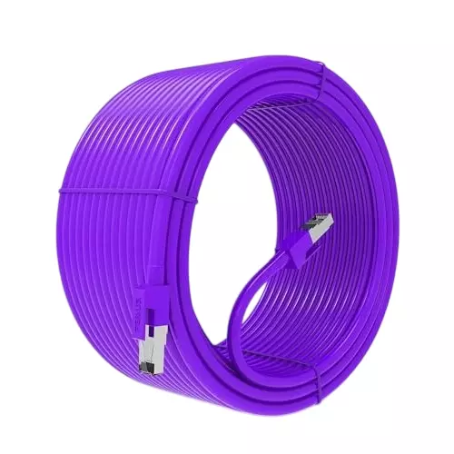 FEDUS RJ45 Cat6 Ethernet Cable ‎Purple 10 m