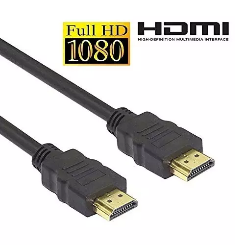 FEDUS HDMI Cable Male to Male Black 3 m Gold Plated