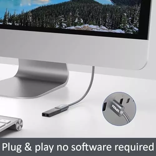 FEDUS 3.0 USB Extension Cable Grey 20 m