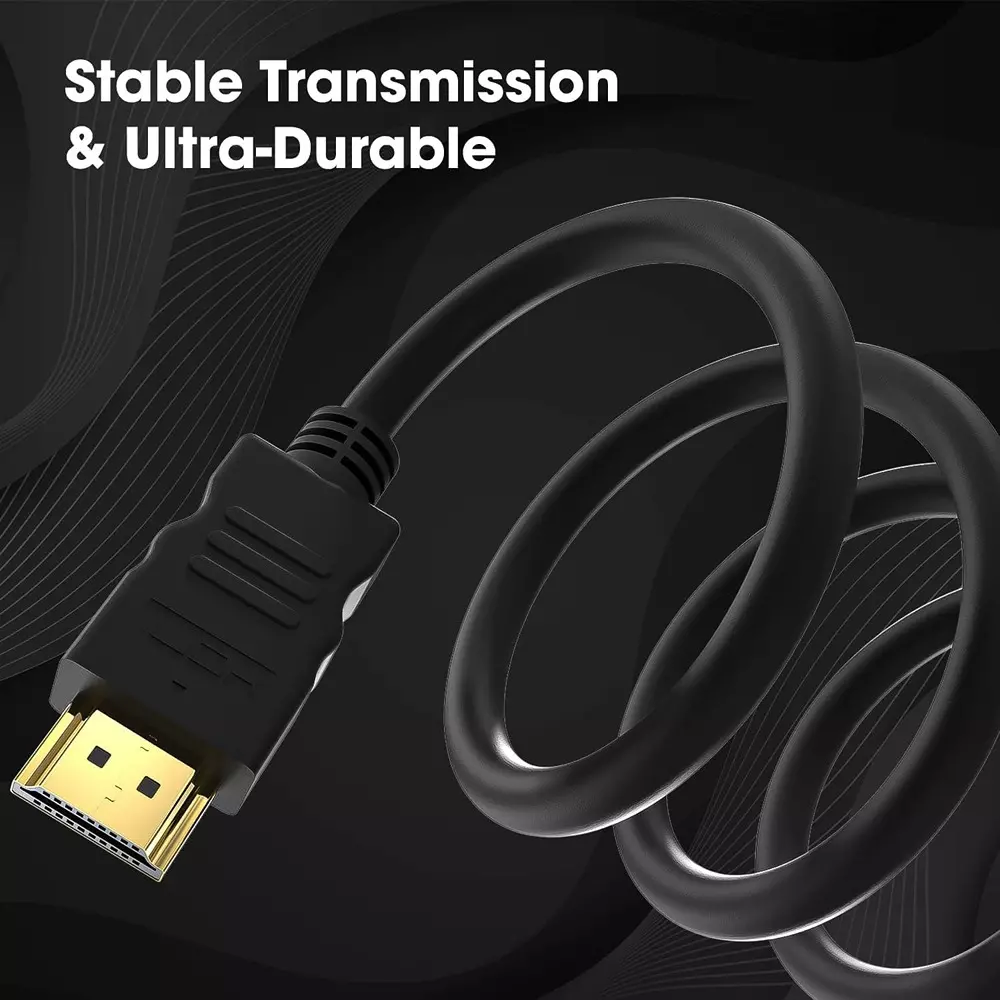 LOTA HDMI Cable Ultra High Speed Gold-Plated Connector Supports 3D and 4K@60 Hz Resolution Black 15 m, ‎MST-775-LT