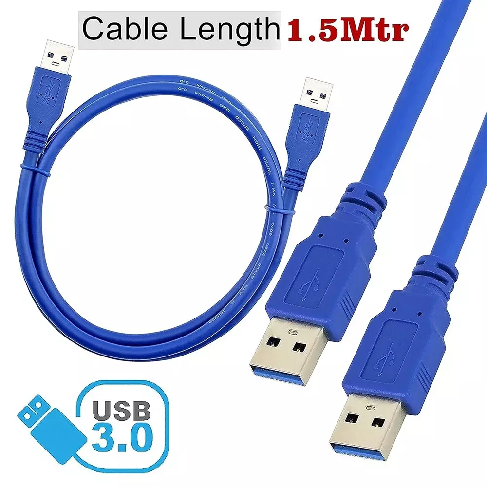 LOTA High-Speed USB 3.0 Data Cable Blue 1.8 m Upto 5 Gbps Data Transfer Rate, MST-1715-LT