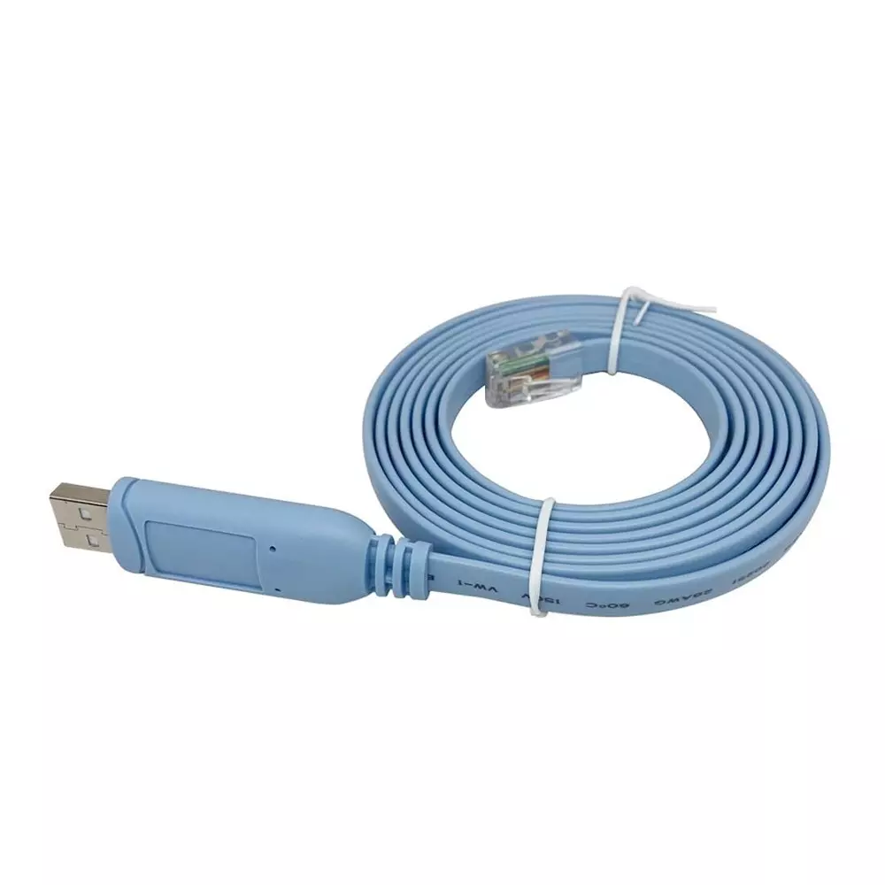 LOTA USB to RJ45 Console Cable Blue 1.8 m with FT232 Chipset, MST-3002-LT