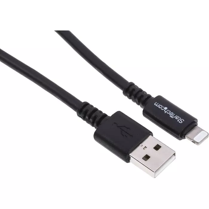 StarTech.com Male USB A to Male Lightning Cable 480 Mbps USB 2.0 3 m, USBLT3MB