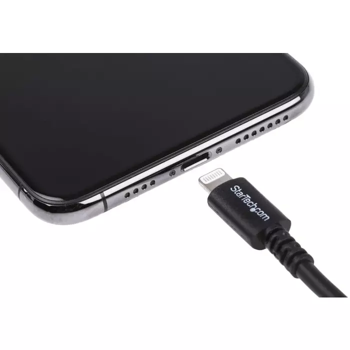StarTech.com Male USB A to Male Lightning Cable 480 Mbps USB 2.0 3 m, USBLT3MB