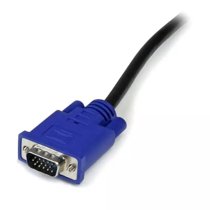 StarTech.com Male USB A VGA to Male VGA KVM Cable 4.6m, SVECONUS15