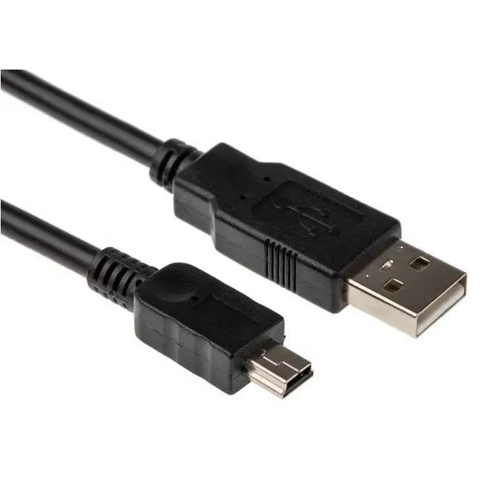 StarTech.com Male USB A to Male Mini USB B Cable 480 Mbps USB 2.0 1m, USB2HABM1M