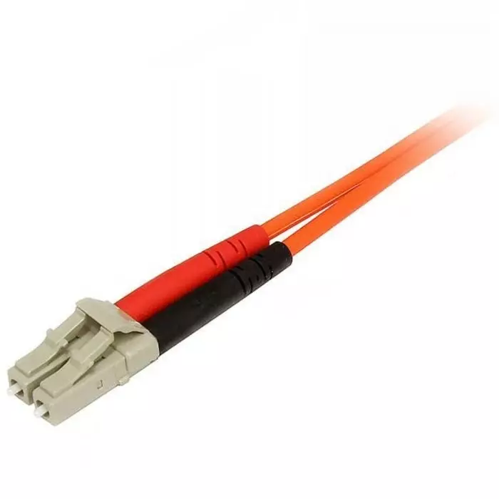 StarTech.com LC to SC Duplex Multi Mode OM2 Fibre Optic Cable 50/125 µm Orange 2m, 50FIBLCSC2