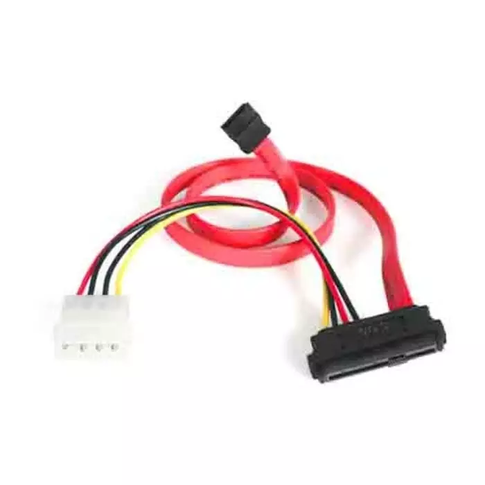 StarTech.com Female SATA Data to Female Male LP4 SFF-8482 Cable, 457.2mm, SAS729PW18