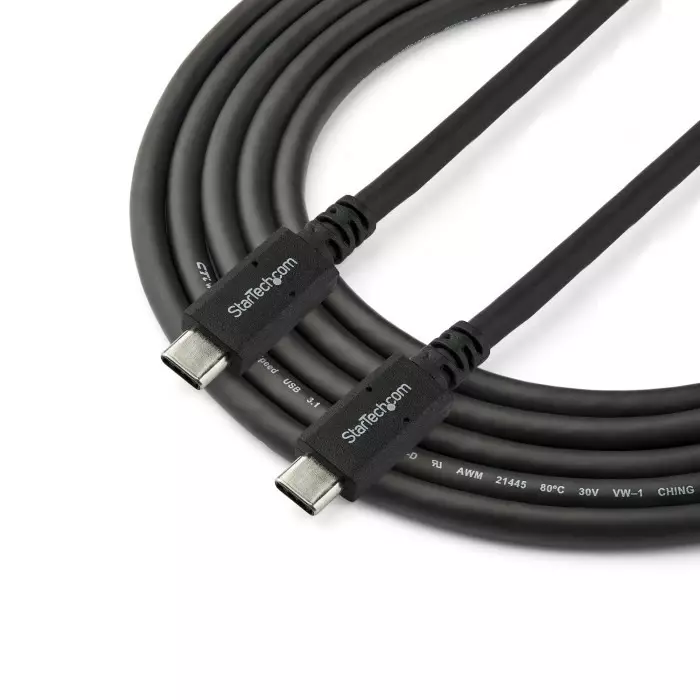 StarTech.com Male USB-C to Male USB-C Cable 5 Gbps USB 3.0 1.8m, USB315C5C6
