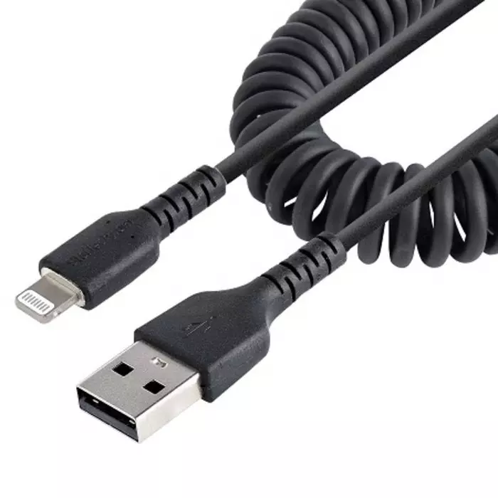 StarTech.com Male USB A to Male Lightning Cable 480 Mbps USB 2.0 1 m, RUSB2ALT1MBC