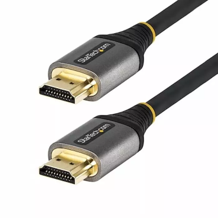 StarTech.com Male HDMI to Male HDMI Cable Premium High Speed 4K @ 60Hz 1 m, HDMMV1M
