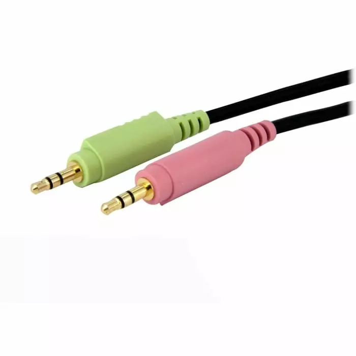 StarTech.com Male DVI-D Dual Link USB A to Male 3.5 mm Stereo Jackx2 DVI-D Dual Link USB B Cable, DVID4N1USB6