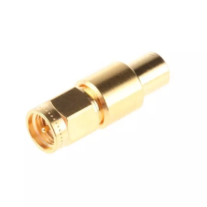 Telegartner Straight 50 Ω RF Adapter SMA Plug to SMB Socket, J01155A0031