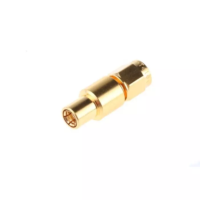 Telegartner Straight 50 Ω RF Adapter SMA Plug to SMB Socket, J01155A0031