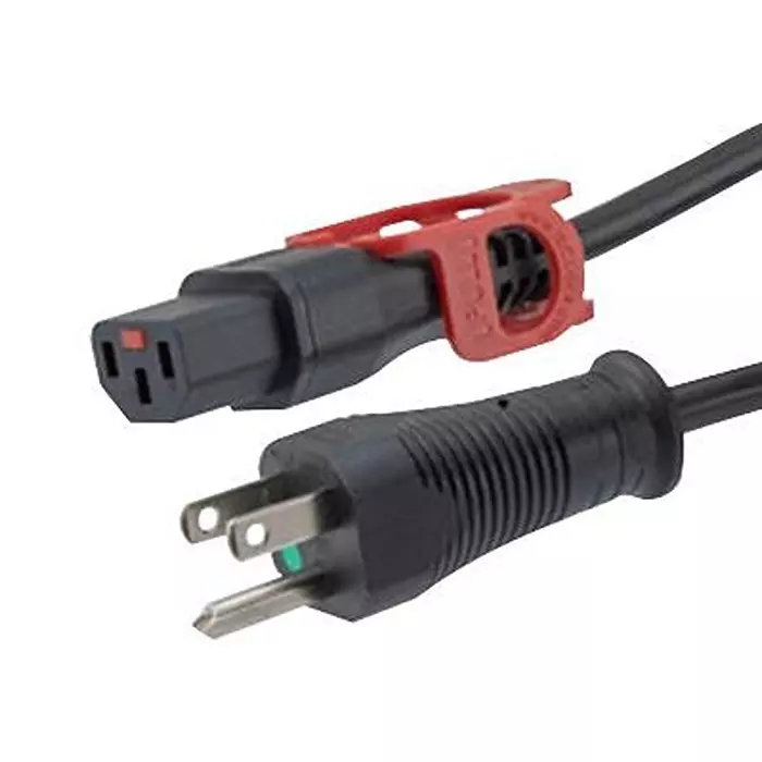 L-COM Power Cord, Ne mA5-15P-Iec C13, 6 , 10A, C13LPHGN515-10-6F