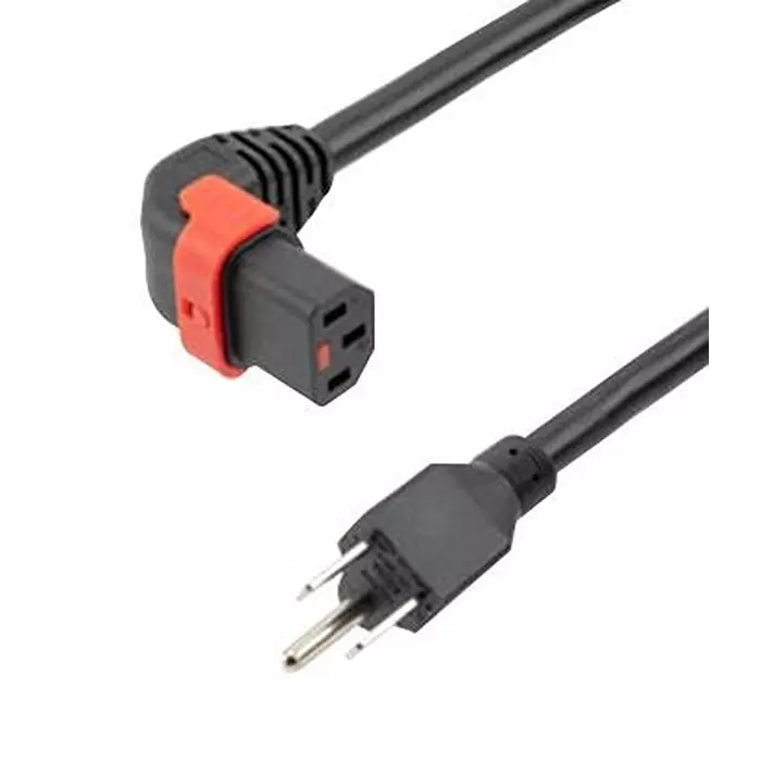L-COM Pwr Cord, R/A Iec C13-Ne mA5-15P, 10 , C13LPUN515P-15-10F