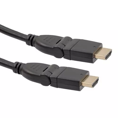 makworld-high-speed-hdmi-male-to-hdmi-male-cable-35-cm-with-180-swivel-gold-plated-connector-black