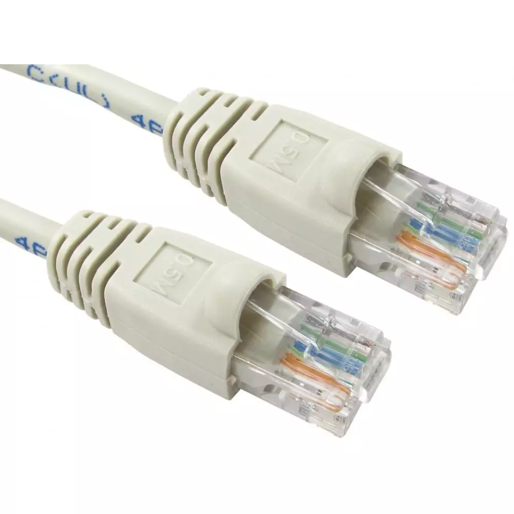 RS PRO Ethernet Cable Polyvinyl Chloride 10 m Length Grey, 2863014