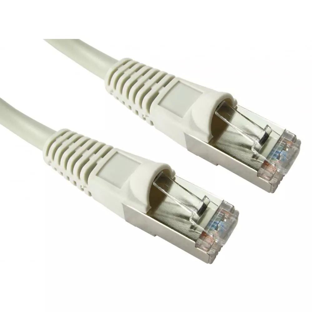 RS PRO Ethernet Cable Polyvinyl Chloride 5 m Length Grey, 2863097