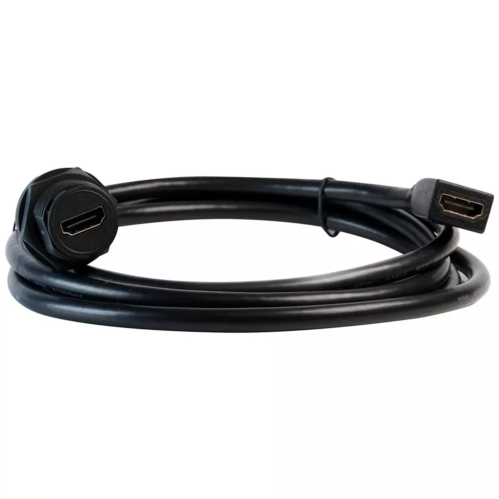 MULTICOMP PRO HDMI Cable Mini USB Type B to HDMI Socket 2 m Length Black, MP002465