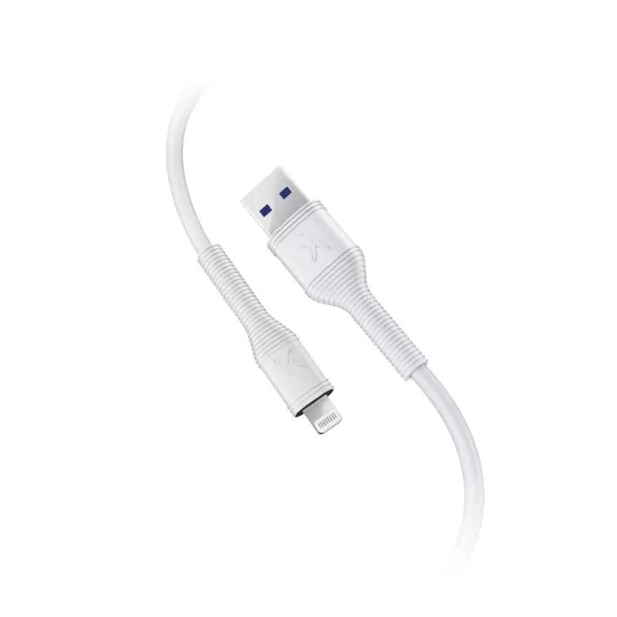 fingers-usb-a-to-lightning-cable-1-m-cable-length-pvc-material-480-mbps-transfer-speed-classic-white-color-fmc-l14