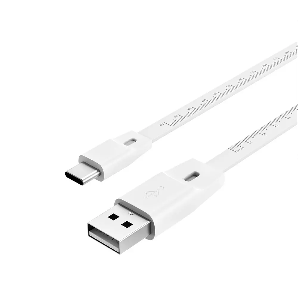 fingers-usb-a-to-usb-c-cable-1-m-cable-length-pvc-material-480-mbps-transfer-speed-classic-white-color-fmc-chargescale-c03